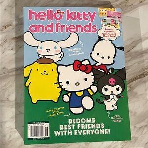 Hello Kitty and Friends Puzzles, Activities, Coloring and Much More! 2026 Book